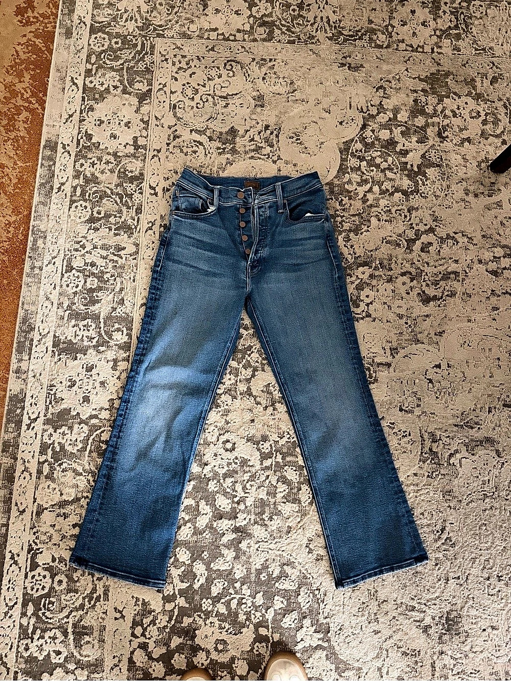 Mother Jeans Blue Waist 27